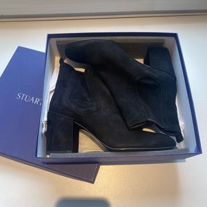STUART WEITZMAN black booties